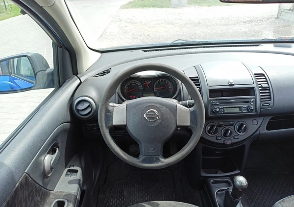 Nissan Note cena 7500 przebieg: 299000, rok produkcji 2007 z Warszawa małe 137